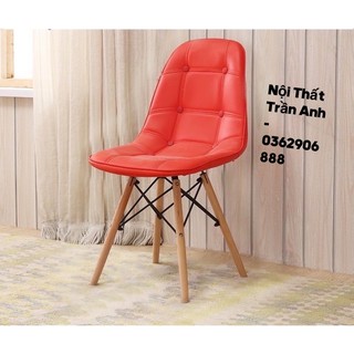 Ghế đệm eames da cúc nhập khẩu - ghế làm việc