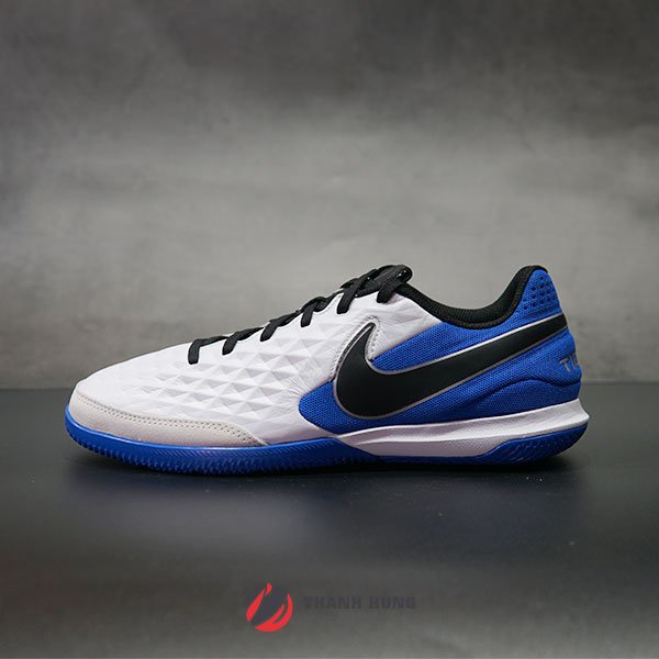 【Giày chạy thể thao】GIÀY ĐÁ BÓNG CHÍNH HÃNG NIKE TIEMPO LEGEND 8 ACADEMY IC – AT6099-104 – TRẮNG / X