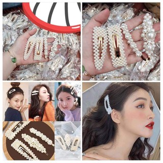 Set 4 kẹp tóc hàn quốc siêu xinh hot trend