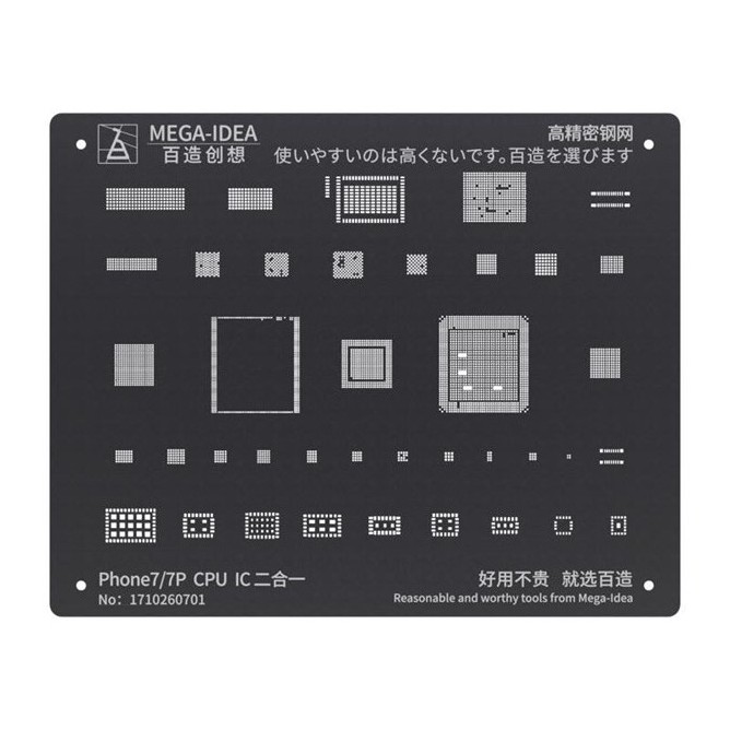 Vỉ làm chân Mega iDea đủ IC cho iPh.one 6 - 11Pro Max