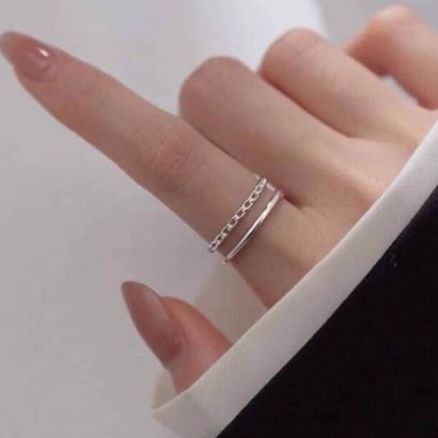nhẫn mở 2 vòng, nhẫn nữ Mc