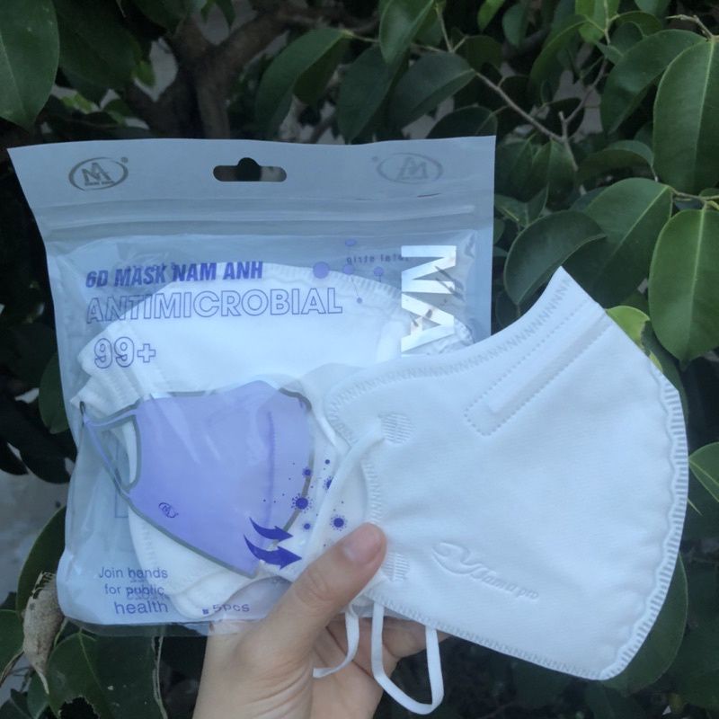 1 thùng khẩu trang 6D  FAMAPRO 5 lớp chính hãng Nam Anh