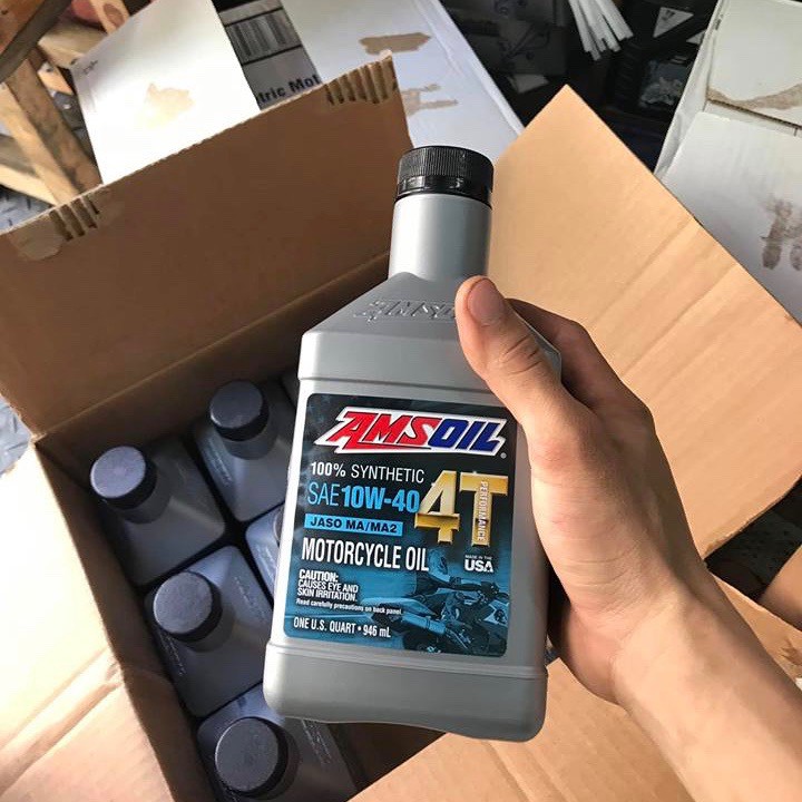 Nhớt Amsoil Performance 4T 10w40 - SLL