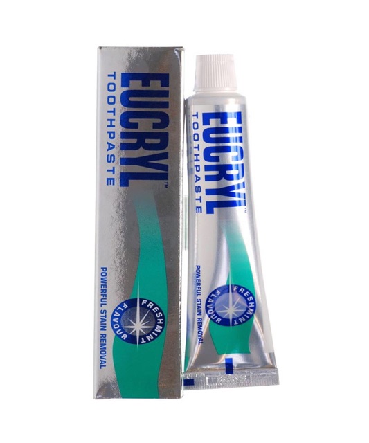 Kem Đánh Răng Làm Trắng Răng EUCRYL  Freshmint Toothpaste 50ml - Anh Quốc