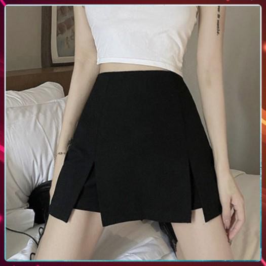Quần Sooc Nữ Giả Váy Chữ A xẻ tà , Quần Short giả váy chữ a ngắn - mẫu xẻ tà | BigBuy360 - bigbuy360.vn