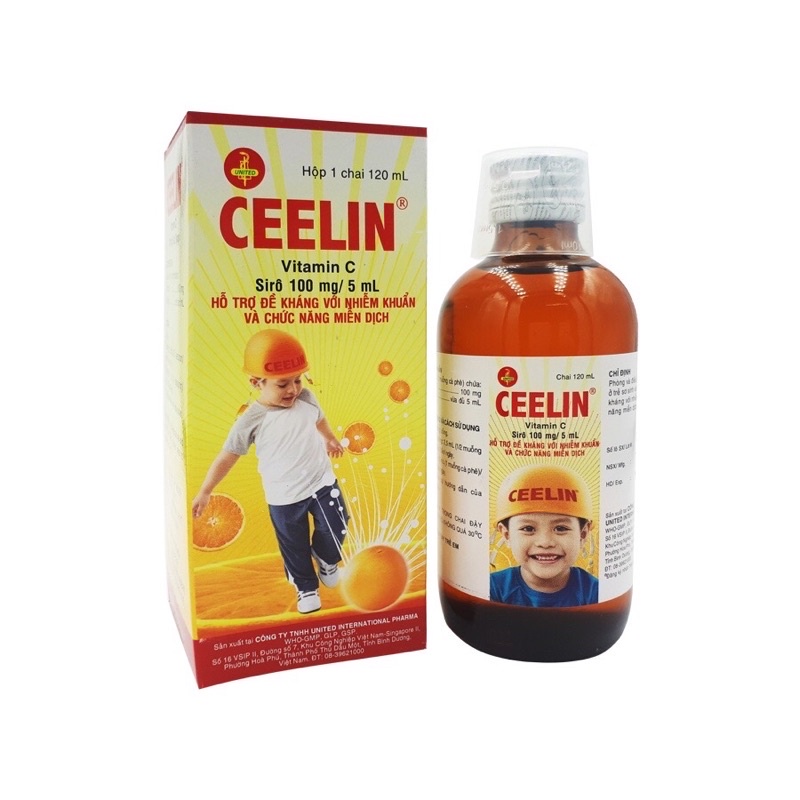 CEELIN SIRO - BỔ SUNG VITAMIN C CHO TRẺ