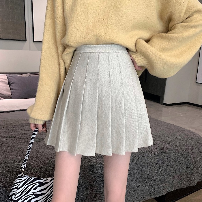 [Mã FADIRECT20 giảm 20K đơn 150K] Xiaozhainv Chân váy chữ A xếp ly phong cách thời trang Hàn xinh xắn dành cho phái đẹp | BigBuy360 - bigbuy360.vn