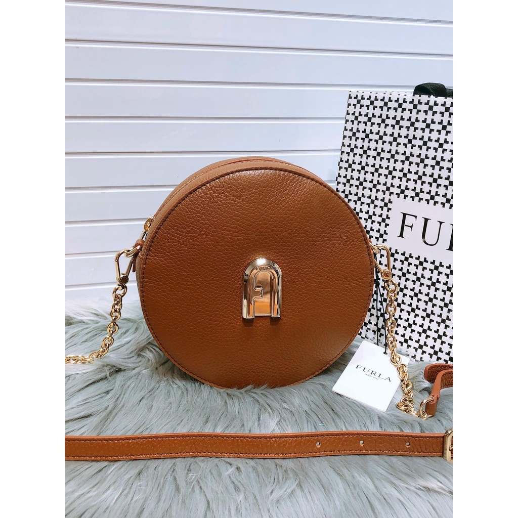 Miếng dán khóa túi Furla Sleek