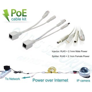 Balun Chuyển Đổi Splitter POE Camera IP - Tăng Khoảng Cách Truyền 100M