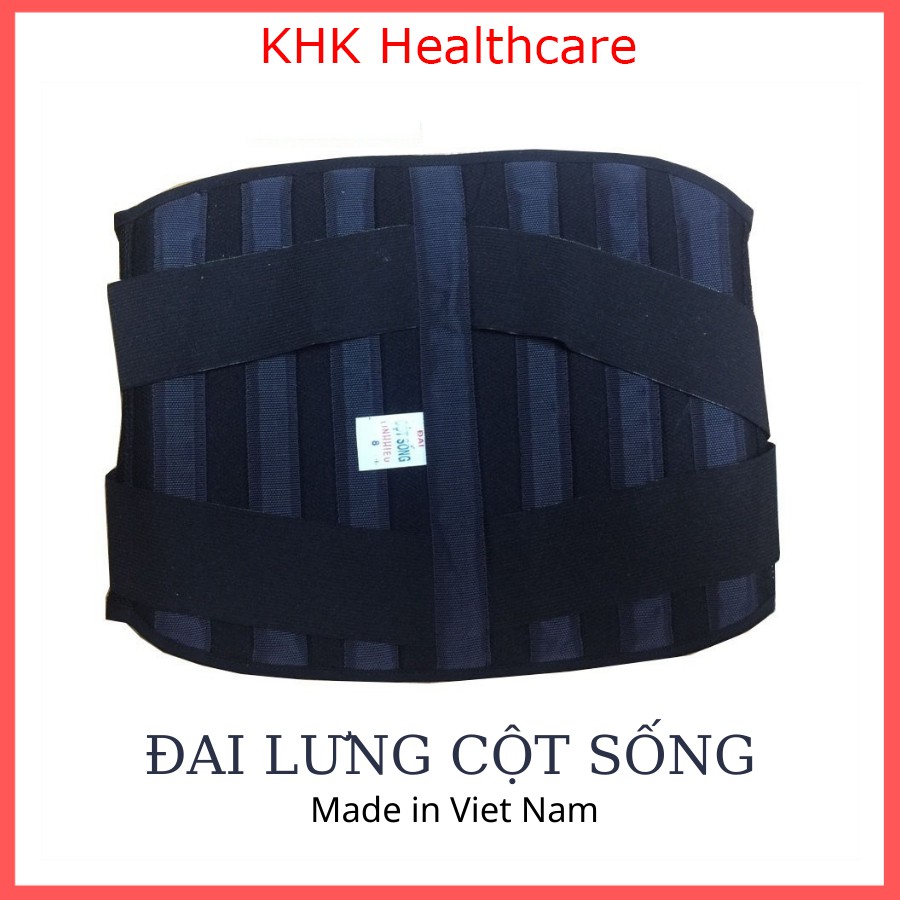 Đai cột sống Linh Hiếu đủ các size giảm đau lưng do thoát vị đĩa đệm, chấn thương cột sống