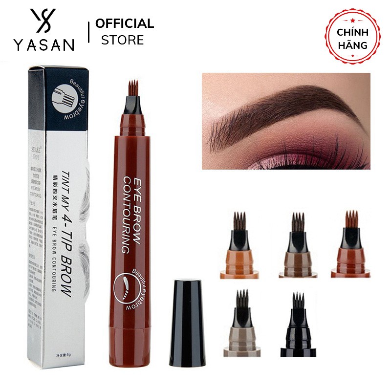 Bút Chì Kẻ Lông Mày Phẩy Sợi 4D MKING PRETTY Chì Kẻ Mày Rõ Nét Chống Nước Siêu Bền Màu Yasan | BigBuy360 - bigbuy360.vn