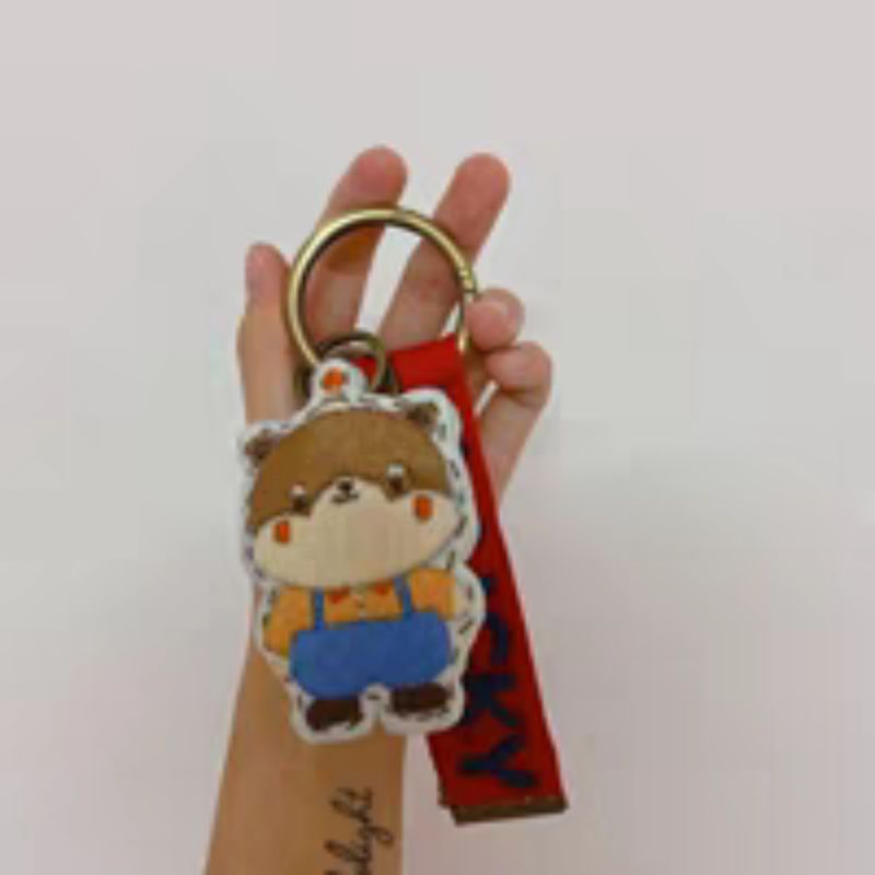 (HÀNG ORDER) Set nguyên liệu làm móc khoá handmade đáng yêu.