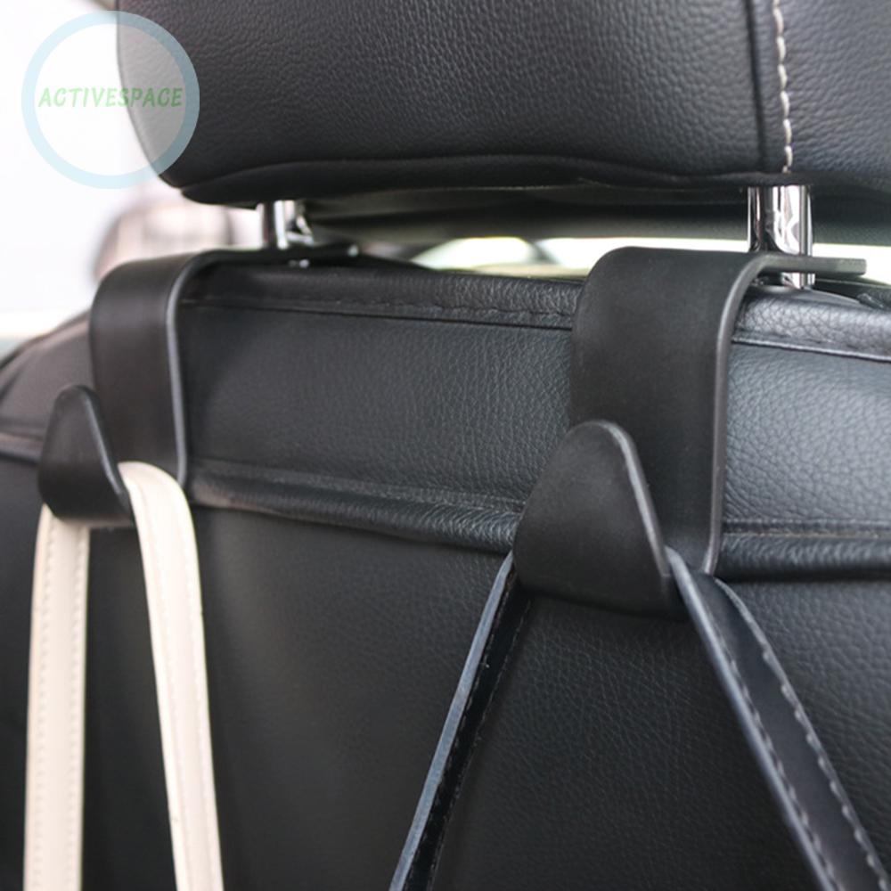 Set 4 móc treo gắn sau ghế xe ô tô sắp xếp gọn gàng tiện dụng