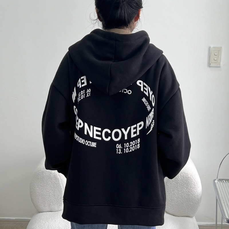 Áo Khoác Nỉ Hoodie Zip MECO Form Rộng Nam Nữ Unisex