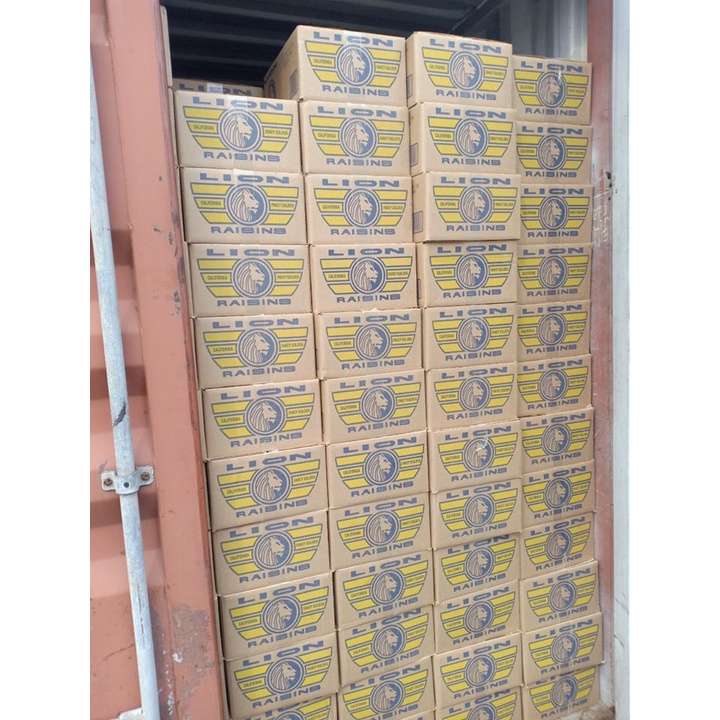 Nho Lion Vàng Sấy Dẻo Không Đường Trái To - Lon 500gr