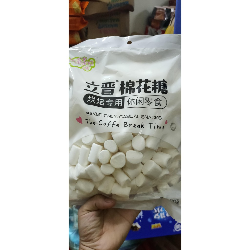 [ Sẵn hàng ] Combo 1000g kẹo bông sữa trắng Marshmallow