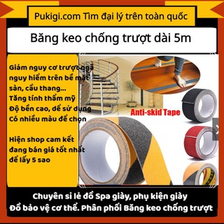 Băng keo chống trượt sàn, cầu thang [Cuộn dài 5 mét]