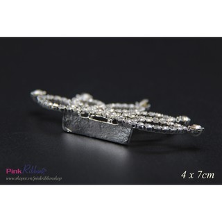 *[Giá 1c] Vương miện đính đá số 1 phụ kiện thời trang, gắn lên phụ kiện tóc, làm phụ kiện nơ bờm kẹp tóc, DIY, handmade