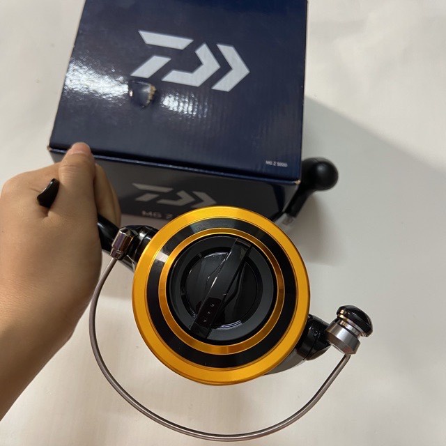 Máy câu Daiwa MGZ chuyển tải cá lớn