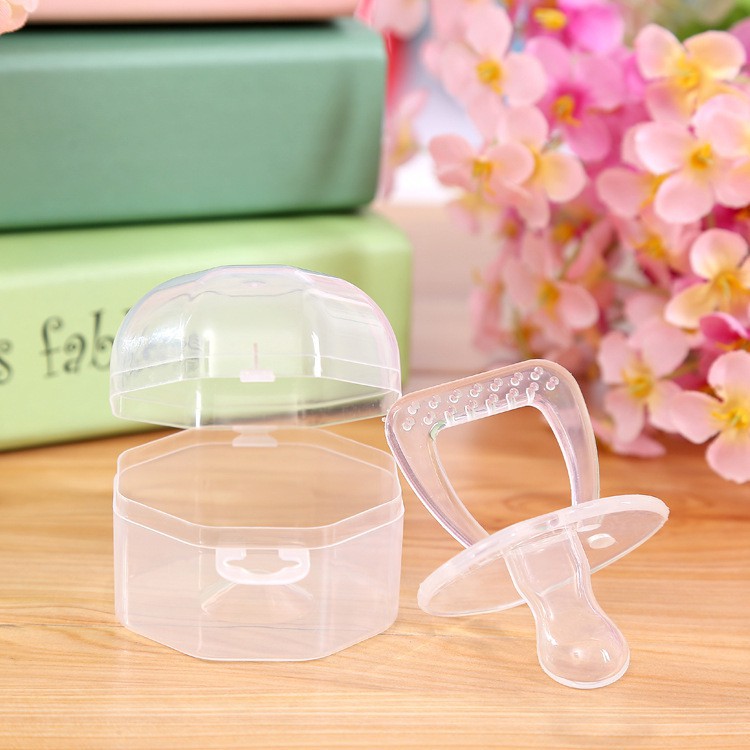 Ti giả Silicon nguyên khối, tay cầm mềm mại cho bé