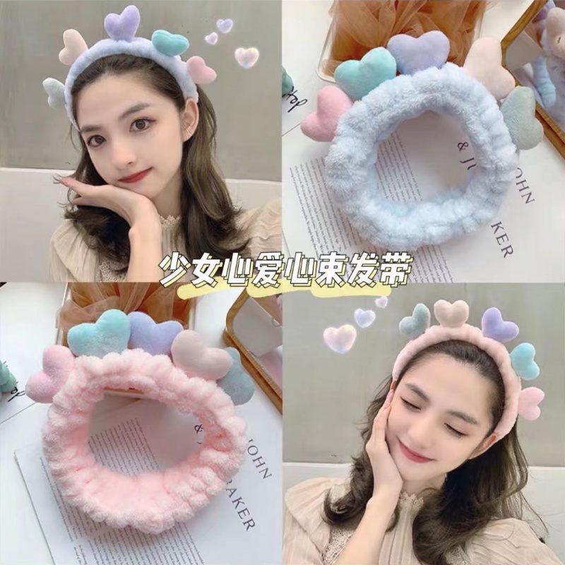 Băng đô cài tóc phong cách Hàn Quốc xinh xắn dành cho nữ