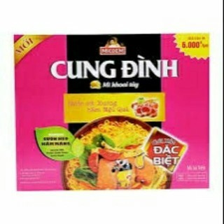 Thùng mỳ cung đình 30 gói * 80g chưa có đánh giá