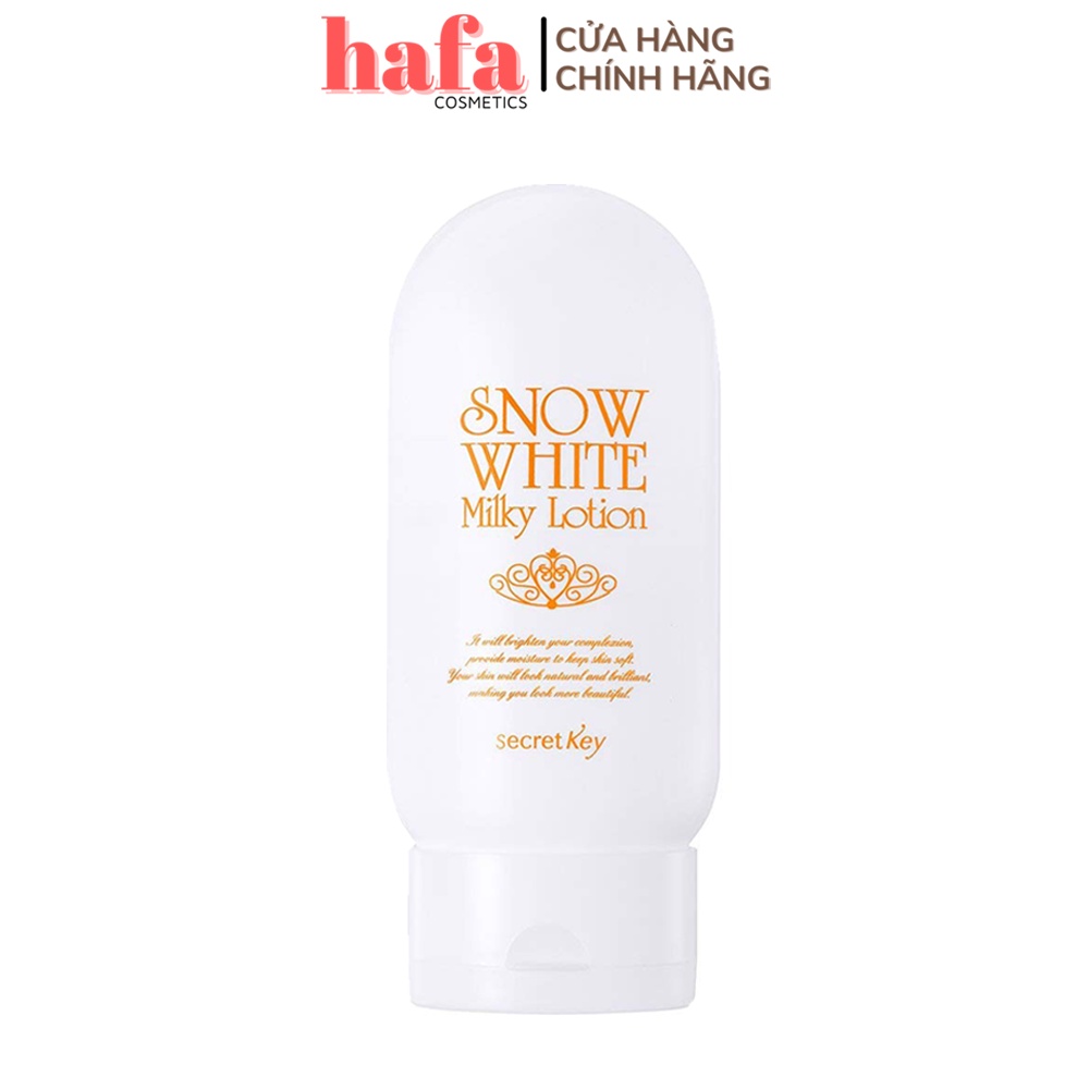 Sữa Dưỡng Thể Dưỡng Trắng Da Toàn Thân Secret Key Snow White Milky Lotion 120g