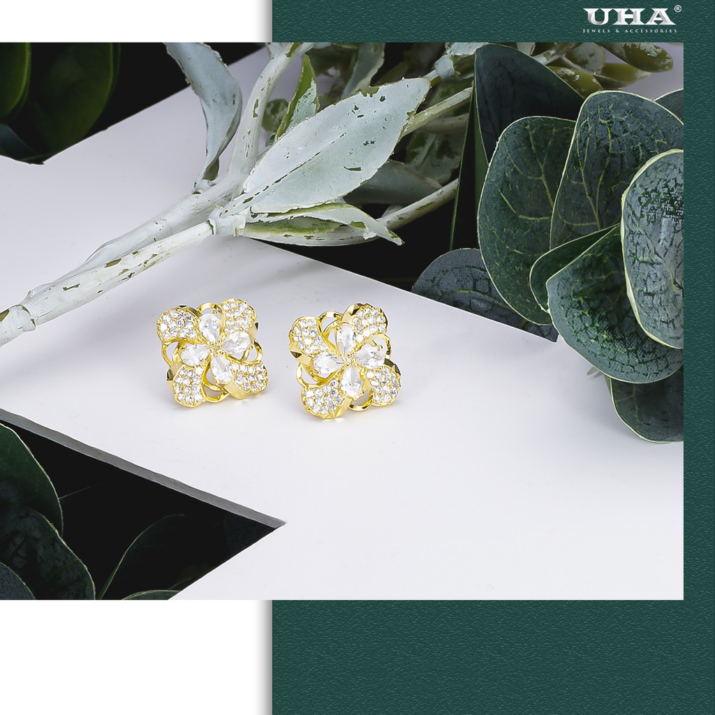 Bông tai nữ thời trang Hàn Quốc cao cấp UHA - [Rẻ Vô Địch]