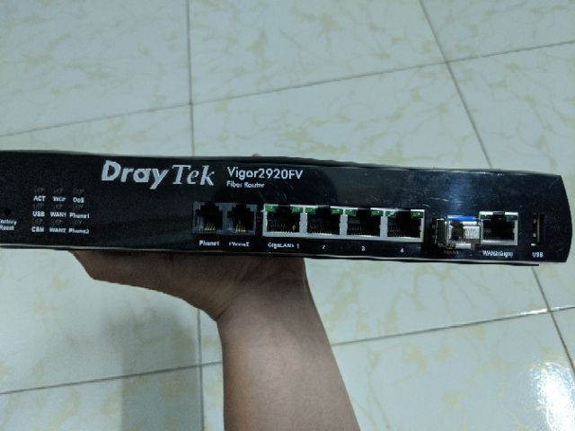 Thiết bị Router Draytek 2920FV cân bằng tải