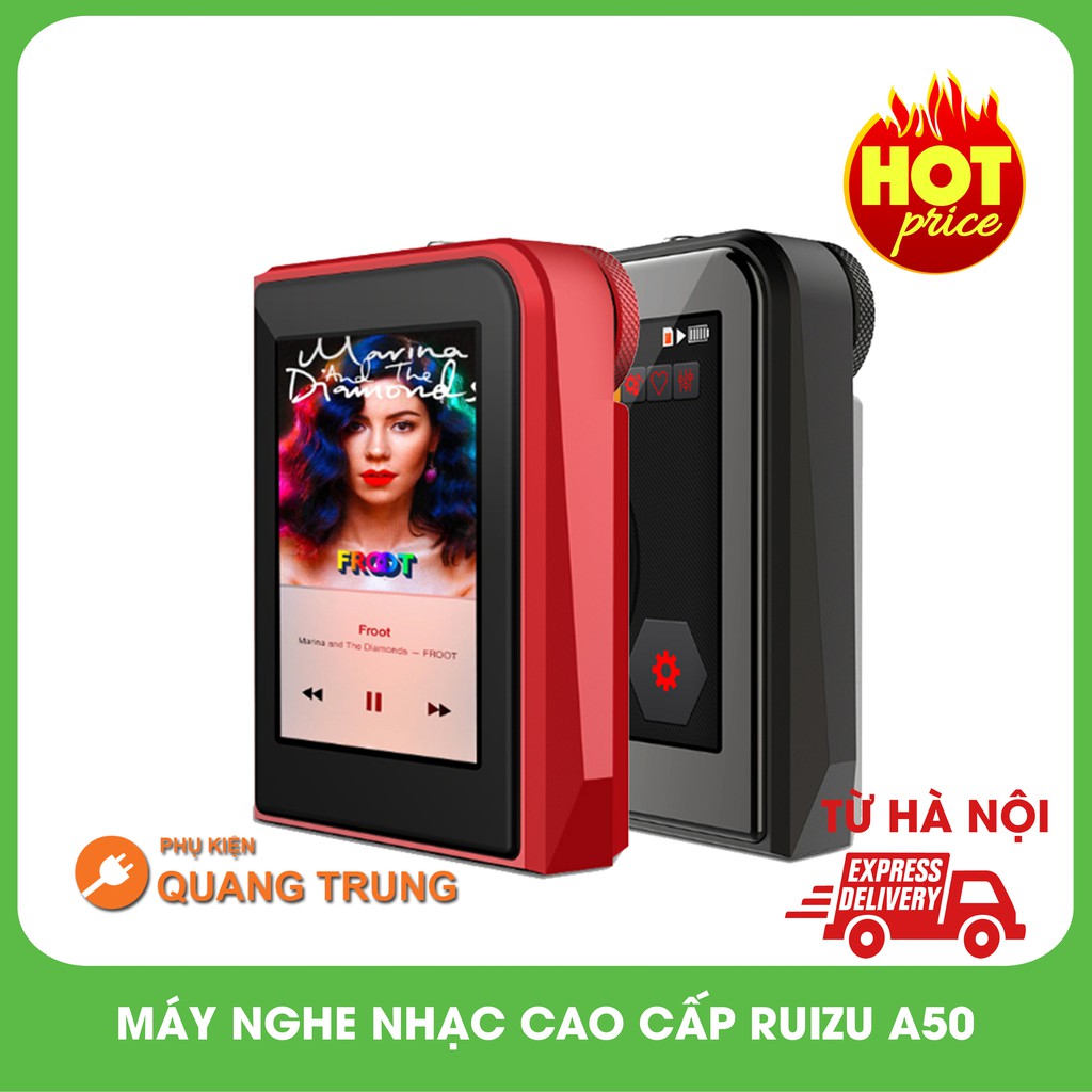 Máy nghe nhạc cao cấp ruizu A50