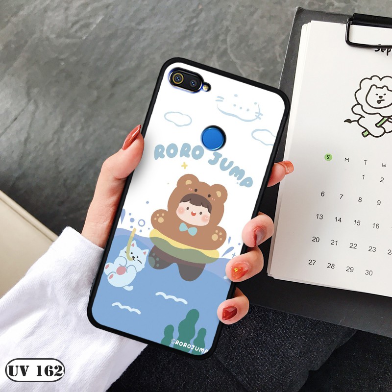 Ốp lưng nhám Realme 2 - in hình