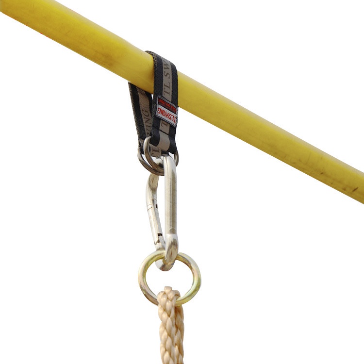 Móc khóa và dây đai chịu lực, móc khóa xích đu, khóa leo núi, khóa và dây đai kết nối