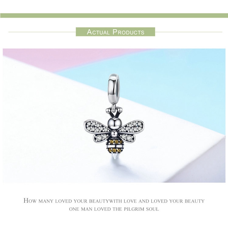 Phụ Kiện Mặt Bamoer Đính Đá Pha Lê Sang Trọng Dùng Tự Làm Lắc Tay Cho Nữ