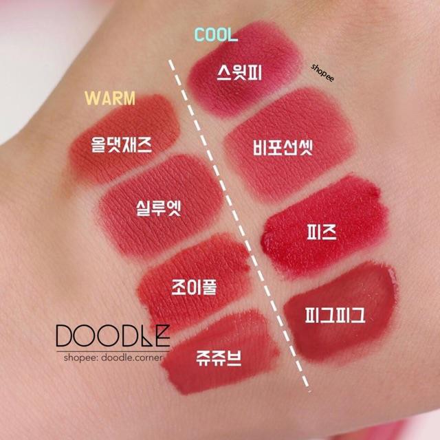 Set son lì Romand Best On My Lips Mini Kit phiên bản giới hạn 2019