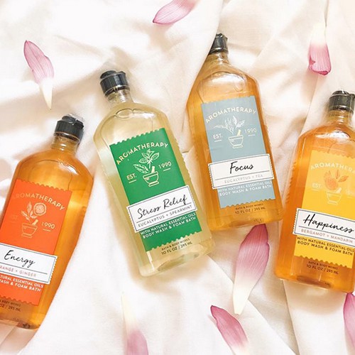 Sữa tắm trị liệu thư giãn Aromatheraphy BBW Bath & Body Works