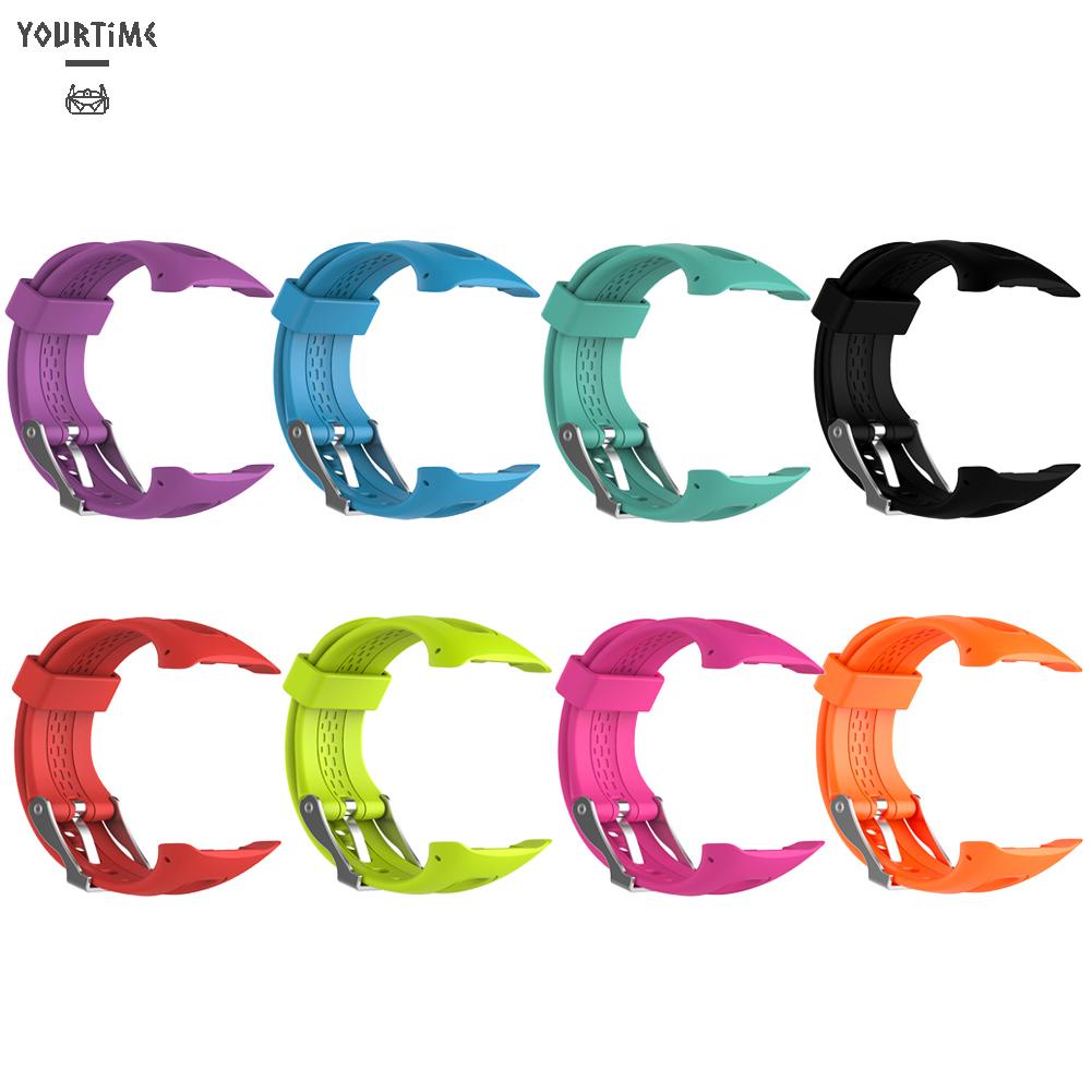 Dây đeo silicon cho đồng hồ thông minh Garmin Forerunner 10/15