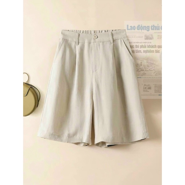 QUẦN SHORT NGỐ VẢI GÃY