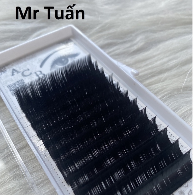 Mi khay ACB độ cong C -dùng để nối volume, classic, tạo fan, lông mi, dụng cụ nối mi mr Tuấn