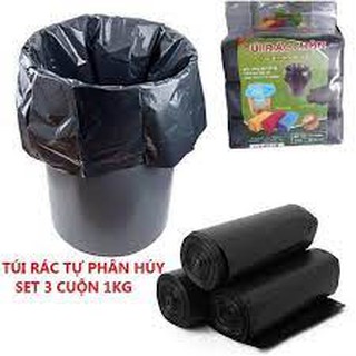 Túi rác cuộn sinh học tahufa - túi đưng rác tự phân hủy - túi nilon - túi rác