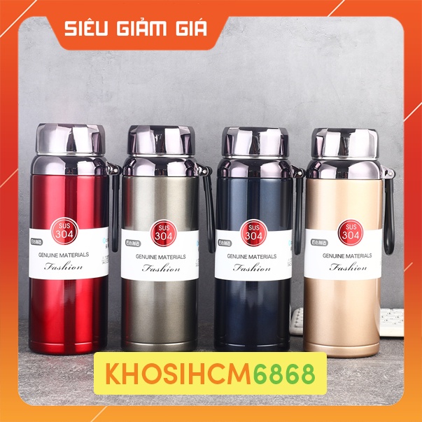 Bình Giữ Nhiệt Inox 304 FASHION Cao Cấp 4 Lớp Có Nắp Lọc Trà Lõi Thép Không Gỉ Khosigiadunghcm6868