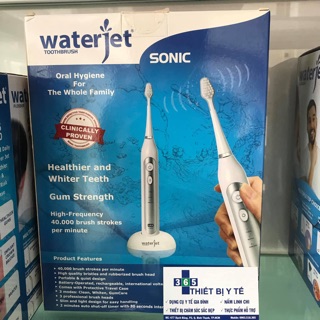 Bàn chải điện sóng siêu âm Waterjet Sonic Toothbrush ( sẵn)
