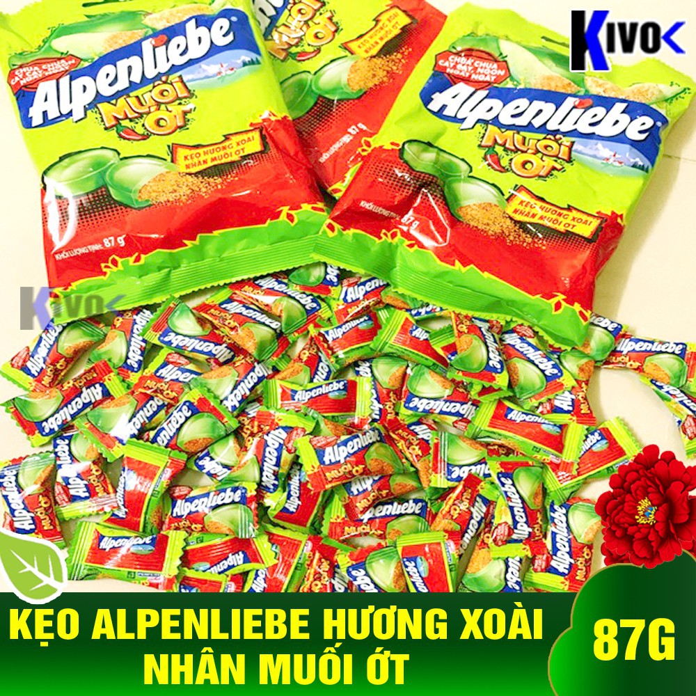 Kẹo Alpenliebe Xoài Muối Ớt 87g (30 viên) NCFOOD