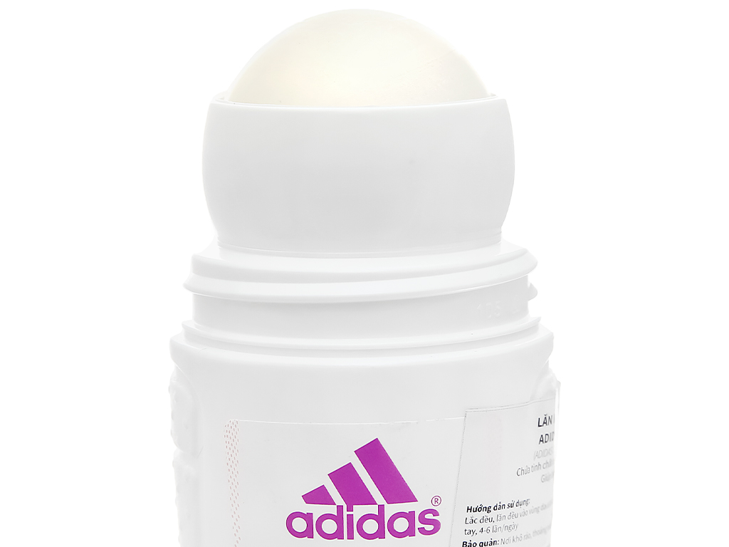 [Hàng nhập khẩu chính hãng] Lăn Khử Mùi Nữ Adidas Ngăn Mồ Hôi Clearly White 40ml