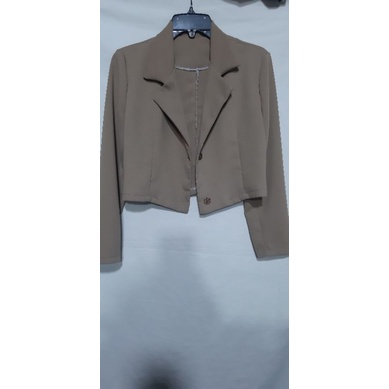 (hình thật )ÁO blazer phom ngắn  cá tính siêu đẹp / Áo vest Crotop ngắn phù hợp công sở đi làm đi chơi | BigBuy360 - bigbuy360.vn