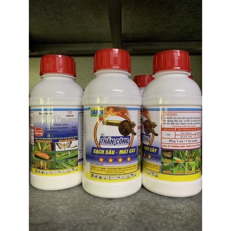 500ml thần công ,thấm sau mát cây