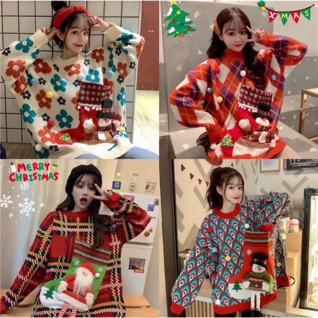 🌈Chỉ còn hơn chục ngày nữa tới Noel rinh ngay em này diện cho xinh nào. Lên hình đẹp mê🌸Free size   Gia #399k♥️