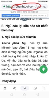 Ngũ cốc dinh dưỡng minmin