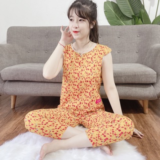 đồ bộ chất lụa mềm mát không nhăn
