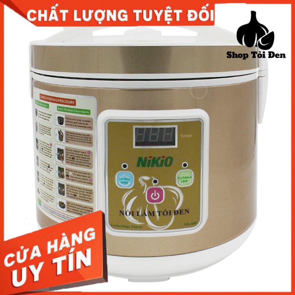 Nồi Làm Tỏi Đen,  Máy Làm Tỏi Đen Nikio NK688 (5L) - Hàng chính hãng