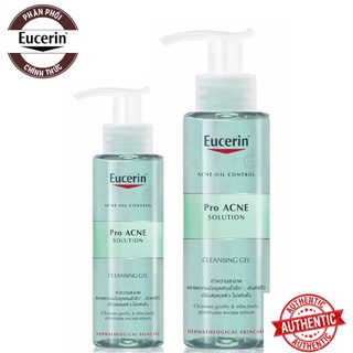 Sữa Rửa Mặt Dạng Gel Eucerin Acne-Oil Control Pro Acne Solution Cleansing Gel
